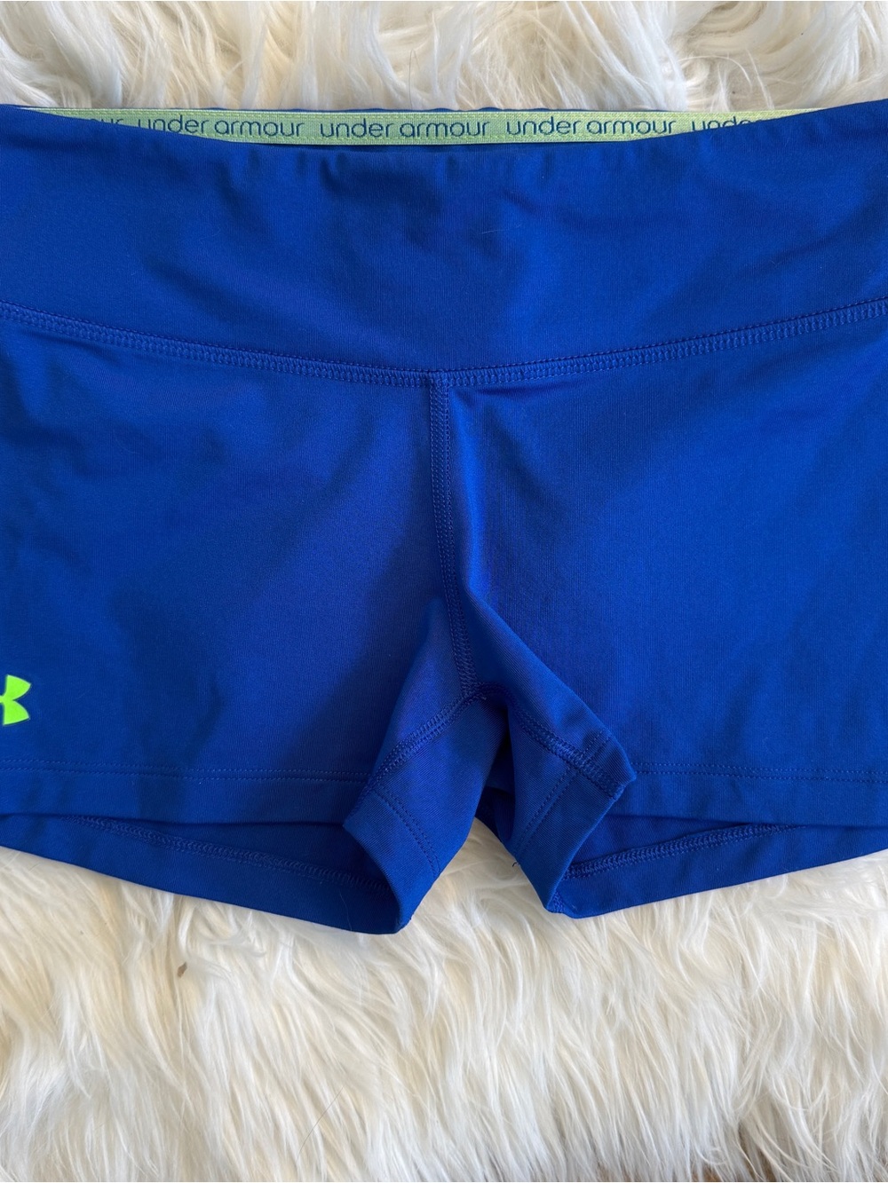 Under Armour Royal Blue Women's Bike Shorts